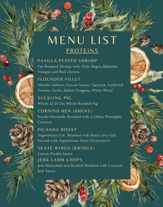 Holiday-Menu Holiday-Menu